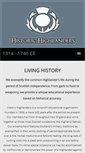 Mobile Screenshot of historichighlanders.com